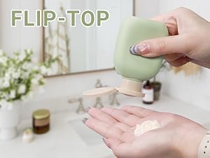 Travel Bottle with Flip Cap
