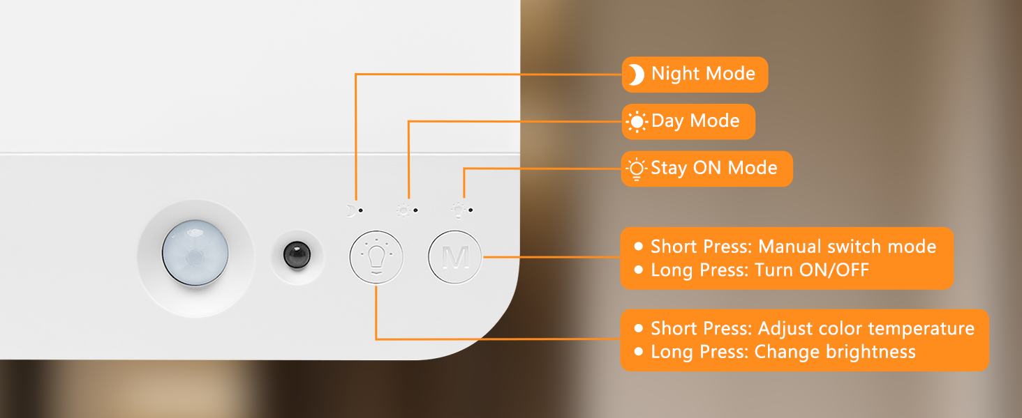 overhead lighting without wiring