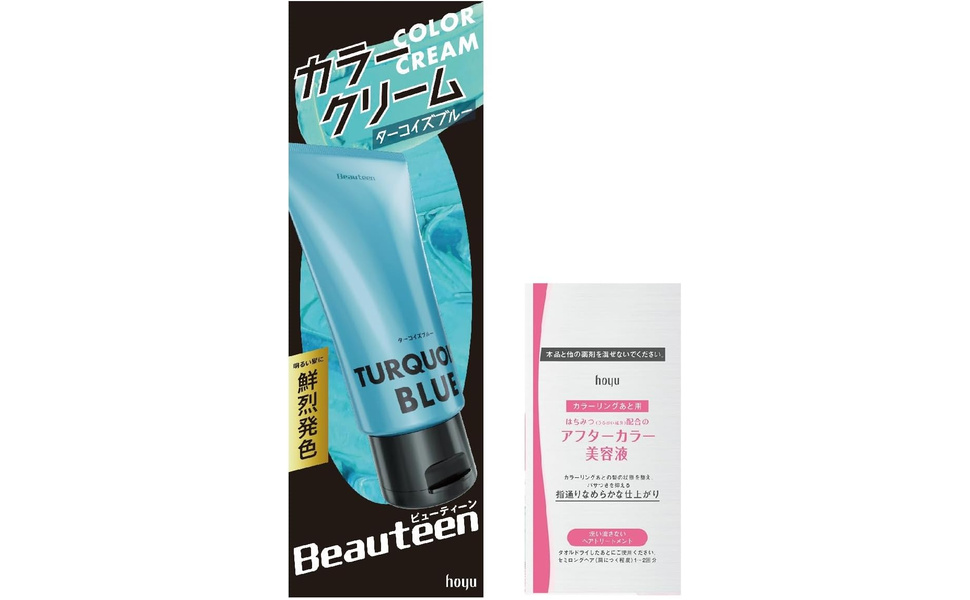 Amazon | ビューティーン カラークリーム ターコイズブルー 140g