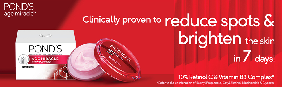 POND’S Age Miracle Wrinkle Corrector Night Cream, 50 g