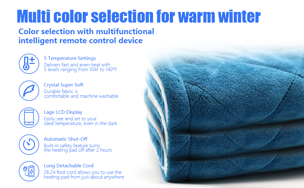 heating pad for neck and shoulder