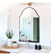 Amazon.com: Chende Black Mirror for Bathroom, 30''X20'' Arch