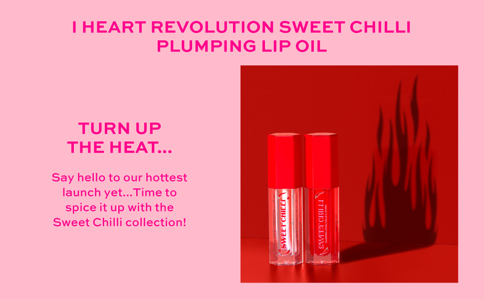 I Heart Revolution Huile à lèvres repulpante Sweet Chilli
