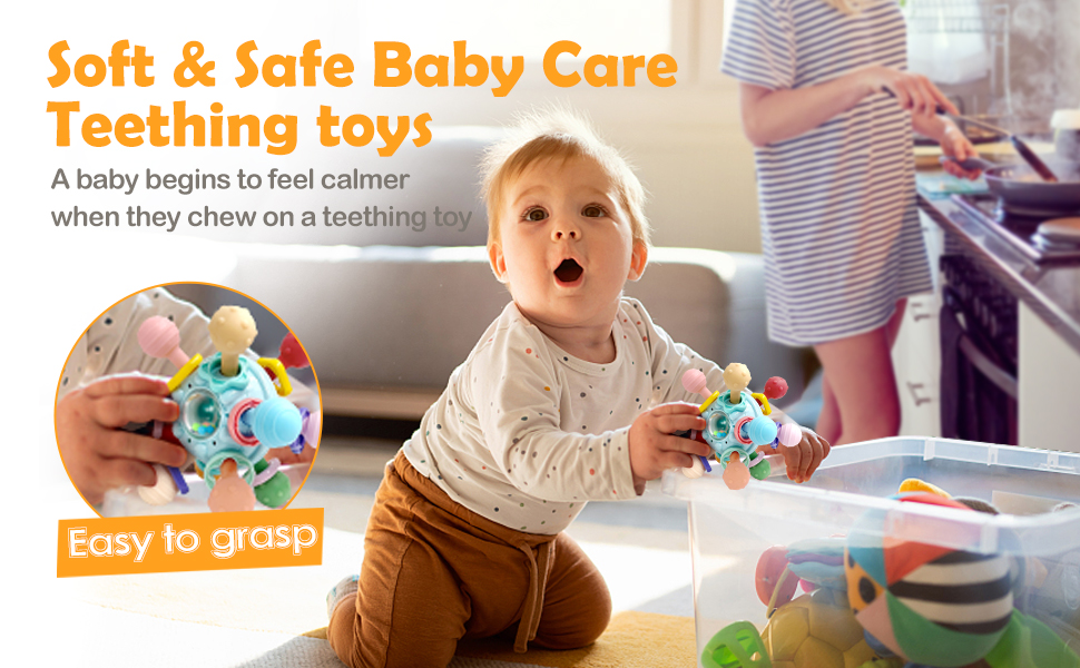 Baby Sensory Teething Toys Baby Teethers Montessori Toys