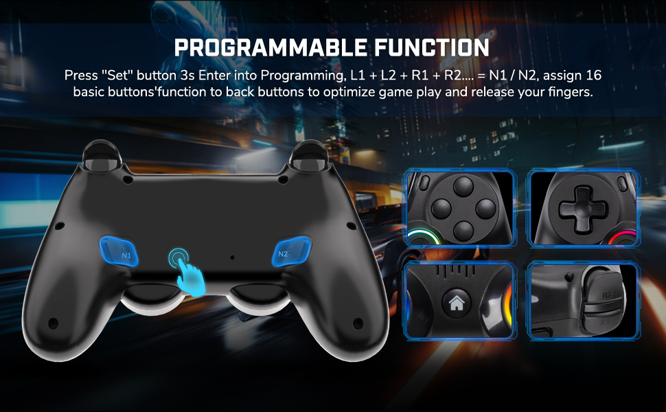 ps4 controller with programmable