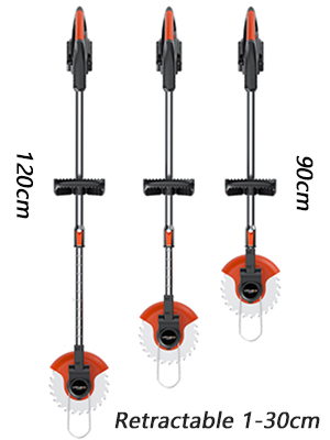 recortadora de césped inalámbrica con hoja