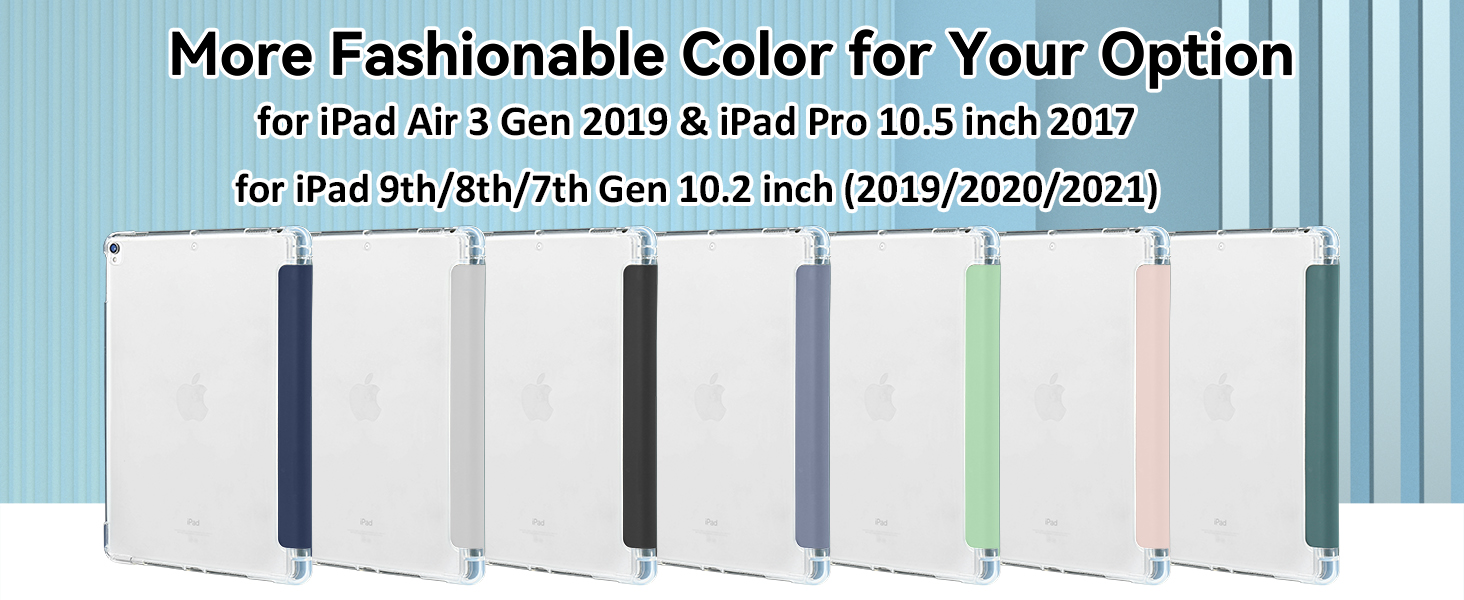 custodia per ipad air 3 generazione retro trasparente