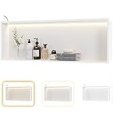 Neohomee White LED Shower Niche,36
