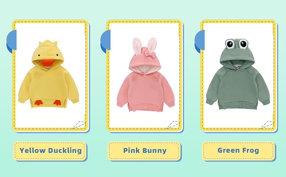 Amazon.com: famuka Unisex Toddlers Sweatshirt Solid Colors