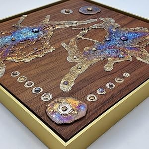 Acutal painting with frame