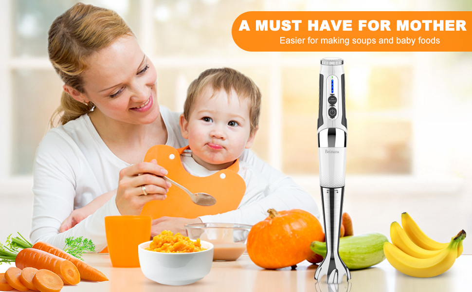 Cordless Hand Blender Rechargeable Cordless Immersion