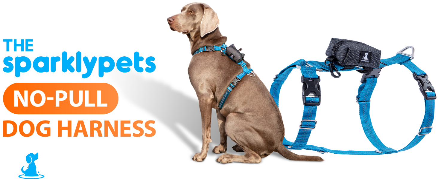 SparklyPets No Pull Dog Harness for Medium & Large Breeds