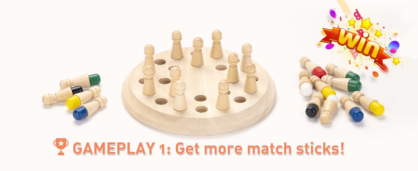 Wooden peg board game