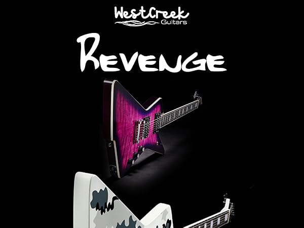 Amazon.com: WestCreek Revenge Solid Body Electric Guitar