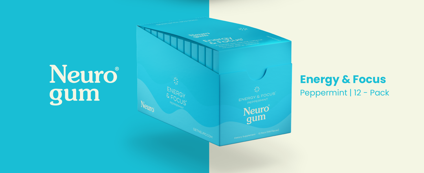 Neuro Gum Peppermint 12-Pack