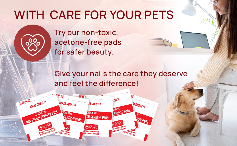 nail polish remover pads