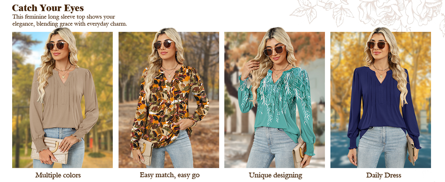long sleeve shirts for women