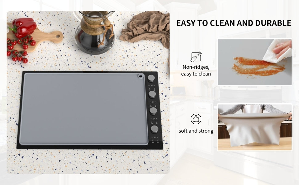 easy to clean and durable