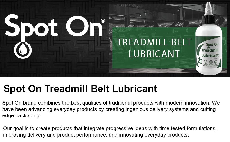 Spot On Treadmill Belt Lubricant 100 Silicone Made in