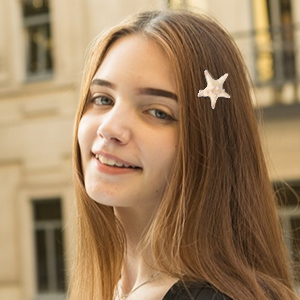 starfish clip for hair