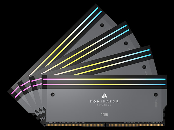 Corsair DOMINATOR PLATINUM DDR5 グレー 64GB CORSAIR DOMINATOR PLATINUM RGB DDR5 32GB (2x16GB) DDR5