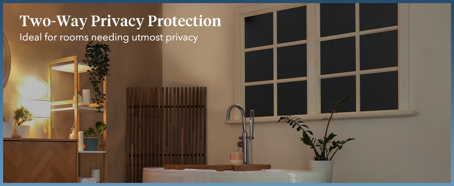 window privacy film blackout