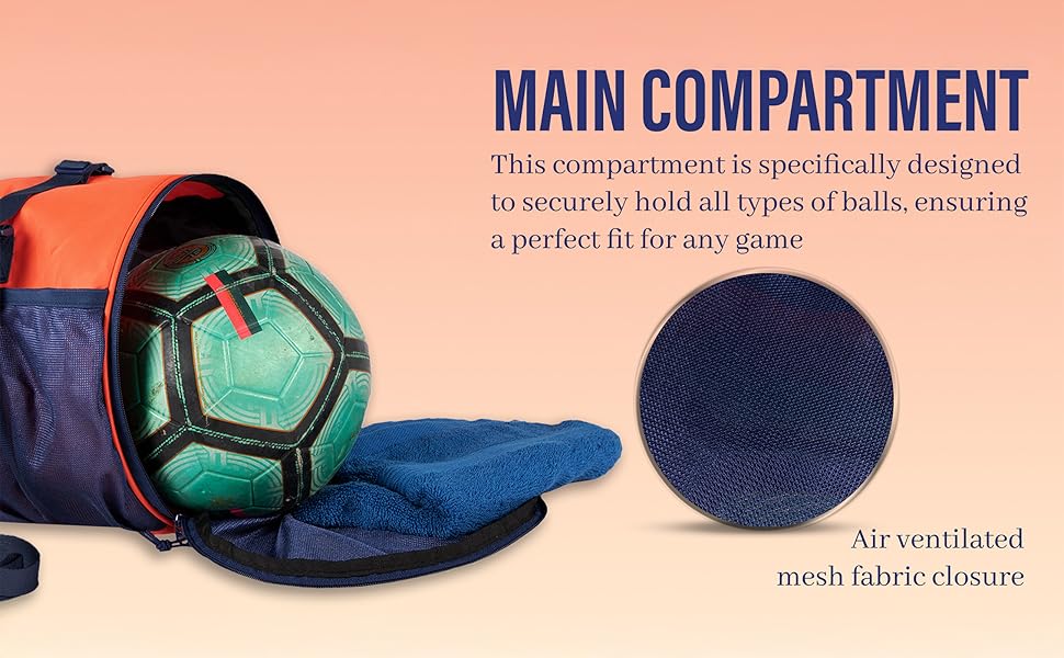 football equipment bag, basketball, volleyball bag 