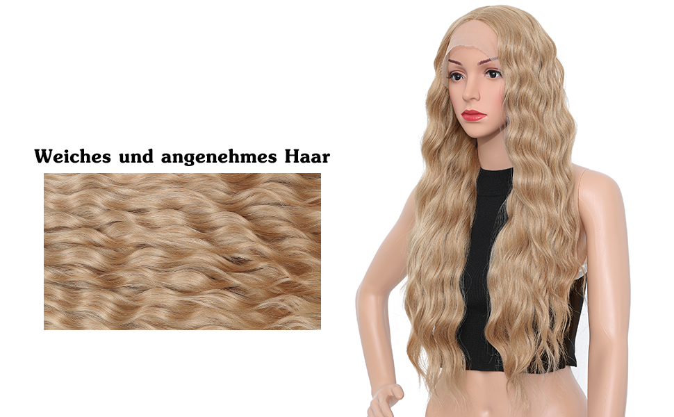 Perücke Blond Lace Front