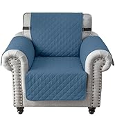 MIFXIN Reversible Sofa Cover Couch Slipcover Water-repellent Anti-Slip Washable Armchair Loveseat...