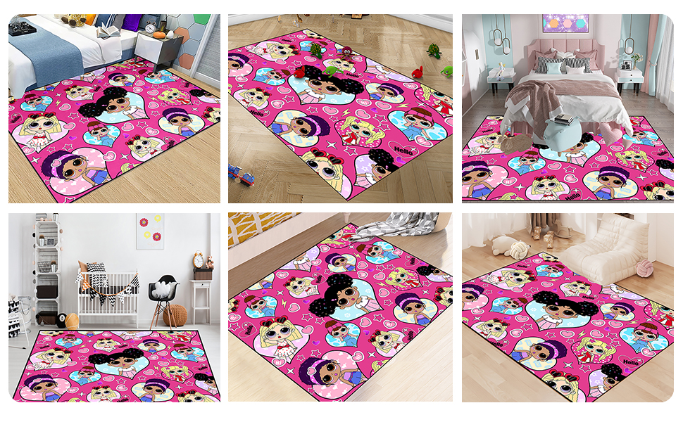 Girls Rugs for Bedroom