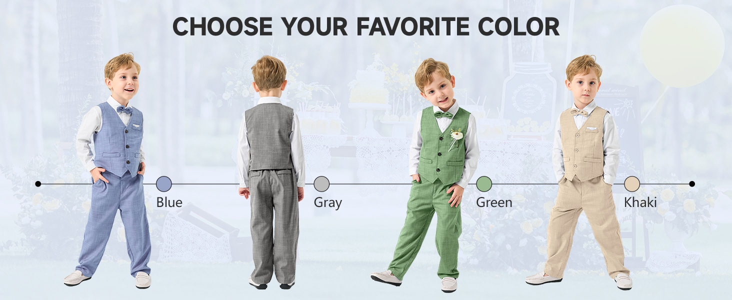 Baby Boys Formal Wedding Ring Bearer Outfits