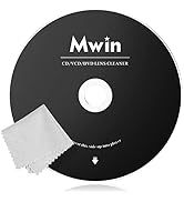 Mwin CD Cleaner Disc for CD Player, Safe and Effective Laser Lens Cleaning Disc, CD/VCD/DVD Playe...