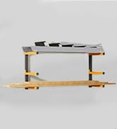 Orange Lumber Metal Racks