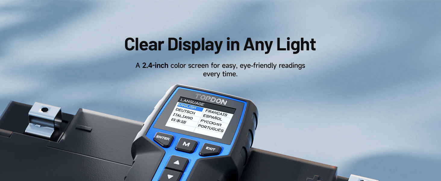 2.4-inch color screen