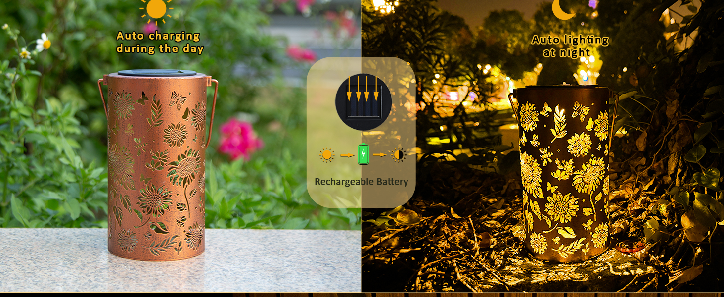 solar lanterns outdoor waterproof
