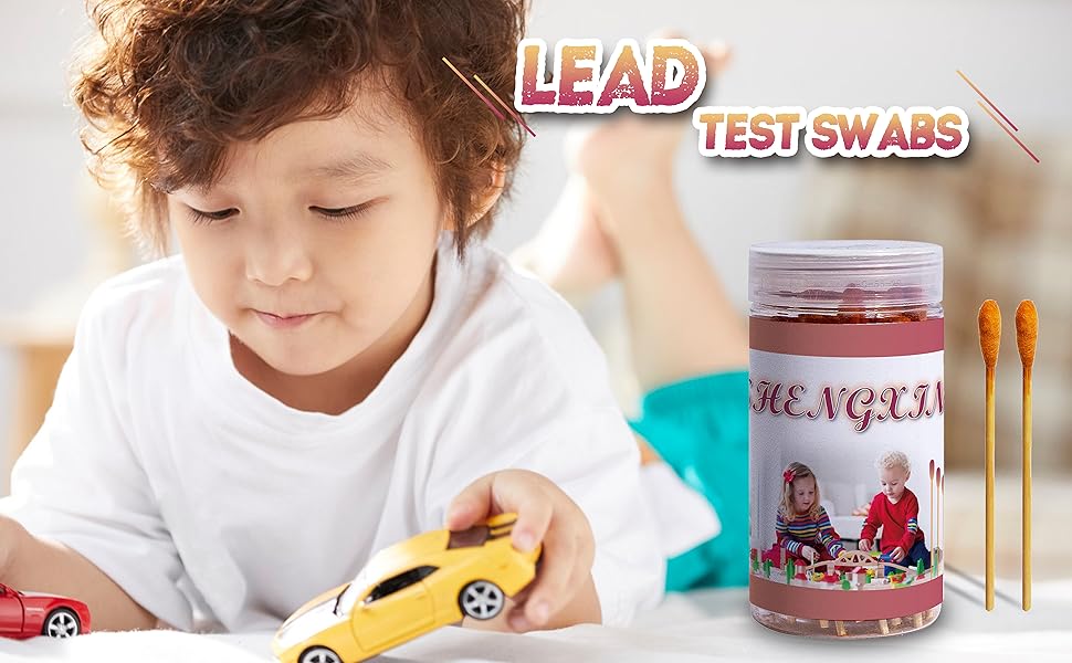 SHENGXIN Lead Test Kit with 30PCs Testing Swabs Rapid