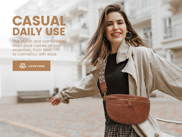 crossbody waist pack for women