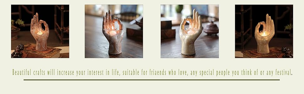 Buddha's Hand Candle Holder Story