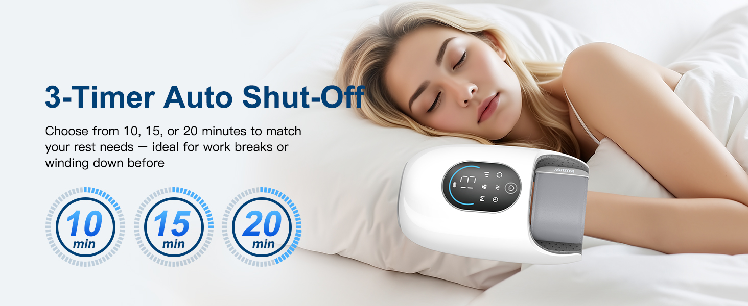 hand massager with heat and compression