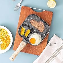 Divided Grill Frying Pan