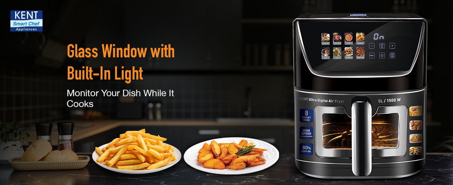 KENT Ultra Digital Air Fryer 5L