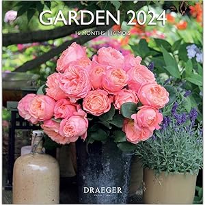 DRAEGER PARIS | Doisneau 2024 Large Wall Calendar Hanging 29 x 29 cm | 16 Months Sep-23 to Dec 24 | 7 Languages | Office Calendar, Home, Monthly | Decoration, Organization | FSC® Certified Paper 37 large wall calendar 2024