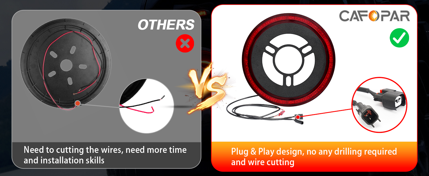 Spare Tire Brake Light