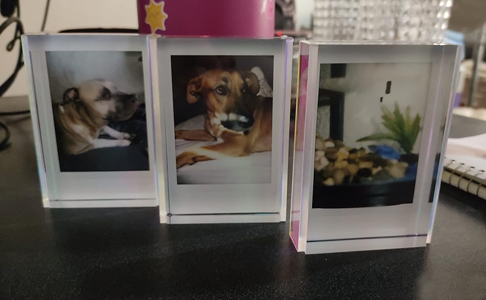 Instax Mini Frames 2x3, Grarry Polaroid Picture Frame, Clear Acrylic