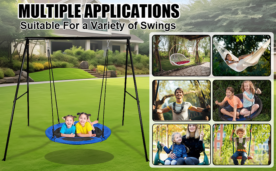 Metal Swing Stand frame proch