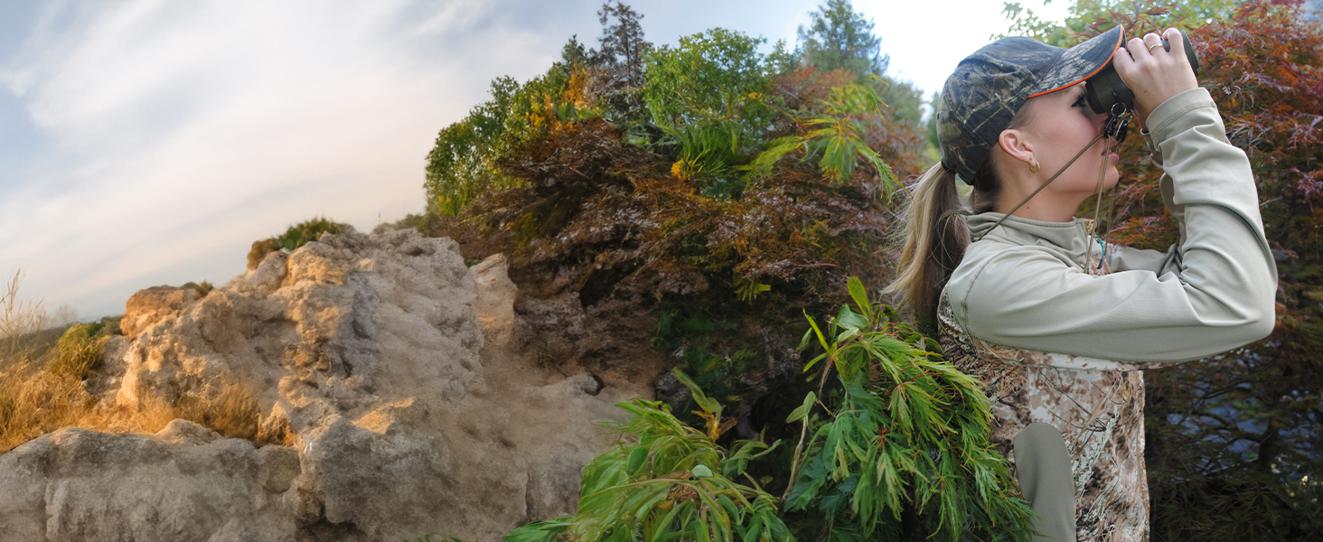 Ideal equipment to hold binoculars securely during birdwatching.