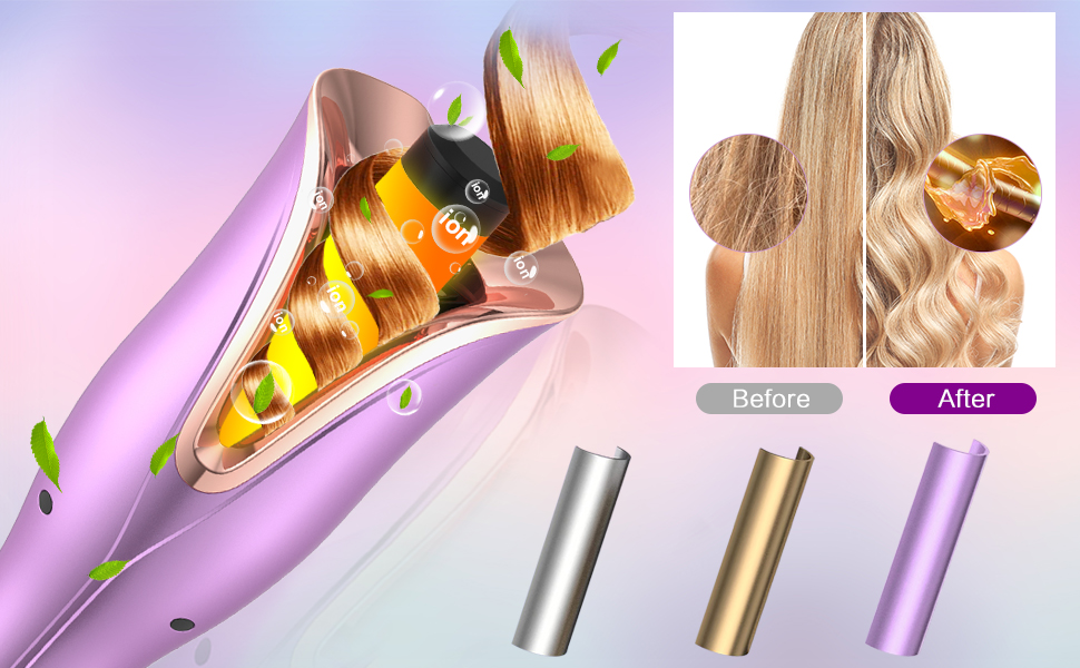 Vibrant Automatic Curling Iron Scene Collection Vibrant Automatic Curling Iron Scene Collection