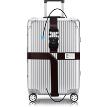 Cross Luggage Straps TSA Approved,Adjustable Travel Suitcase Belts