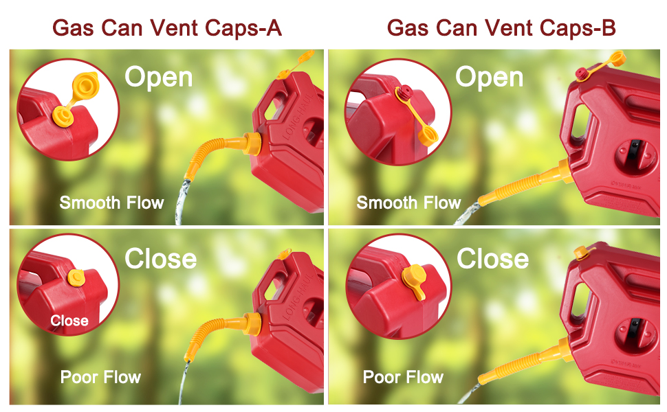 33Pcs Gas Can Nozzle Replacement, Gas Spouts for Gasoline 5
