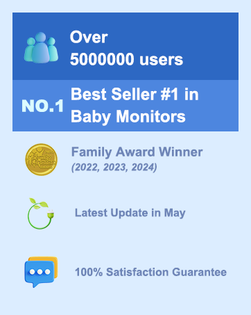 Moniteur Bébé moniteur Bébé Avec caméra et vision nocturne moniteur bébé Bonjour bébé moniteur